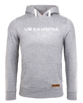 Preview: LOW iS A LiFESTYLE® DRIVERS CLUB Hoodie grey RWB