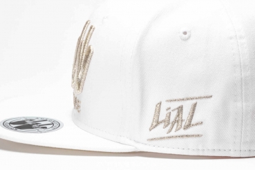 Preview: LOW iS A LiFESTYLE® Statement Snapback - Silver-White
