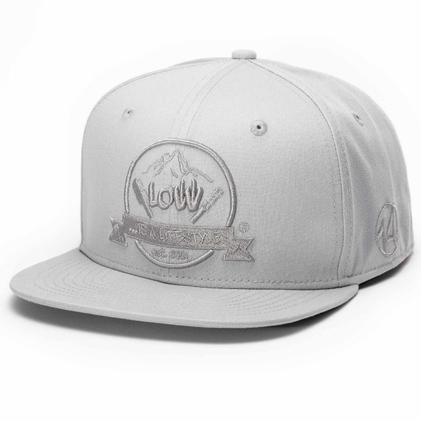 LOW iS A LiFESTYLE® Statement Snapback - Grey