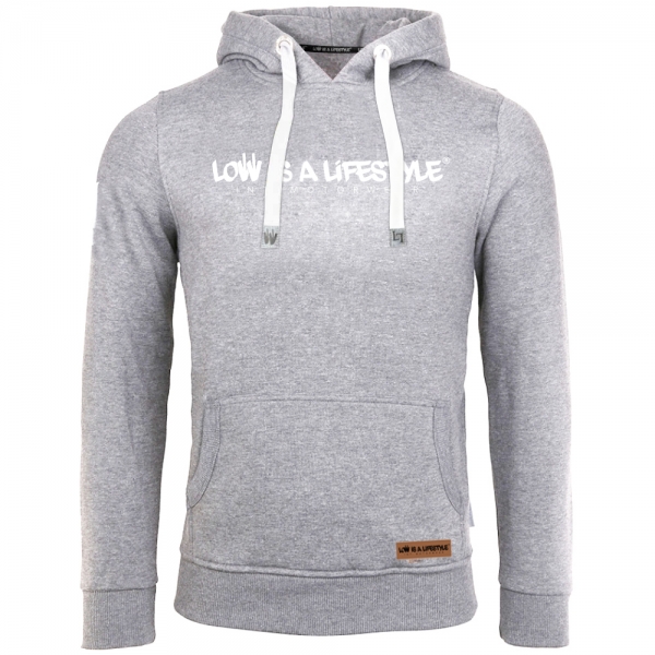 LOW iS A LiFESTYLE® DRIVERS CLUB Hoodie grey EVO