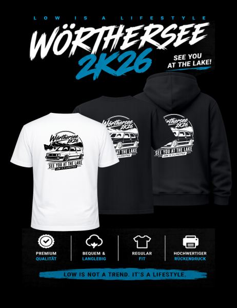 LOW iS A LiFESTYLE® Wörthersee Hoodie black